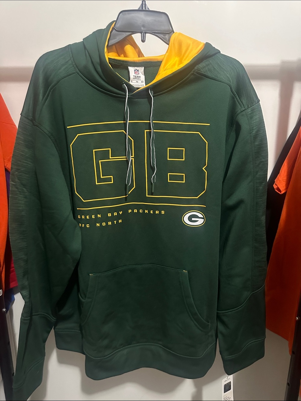 NFL Green & Yellow GB Pullover Hoodie